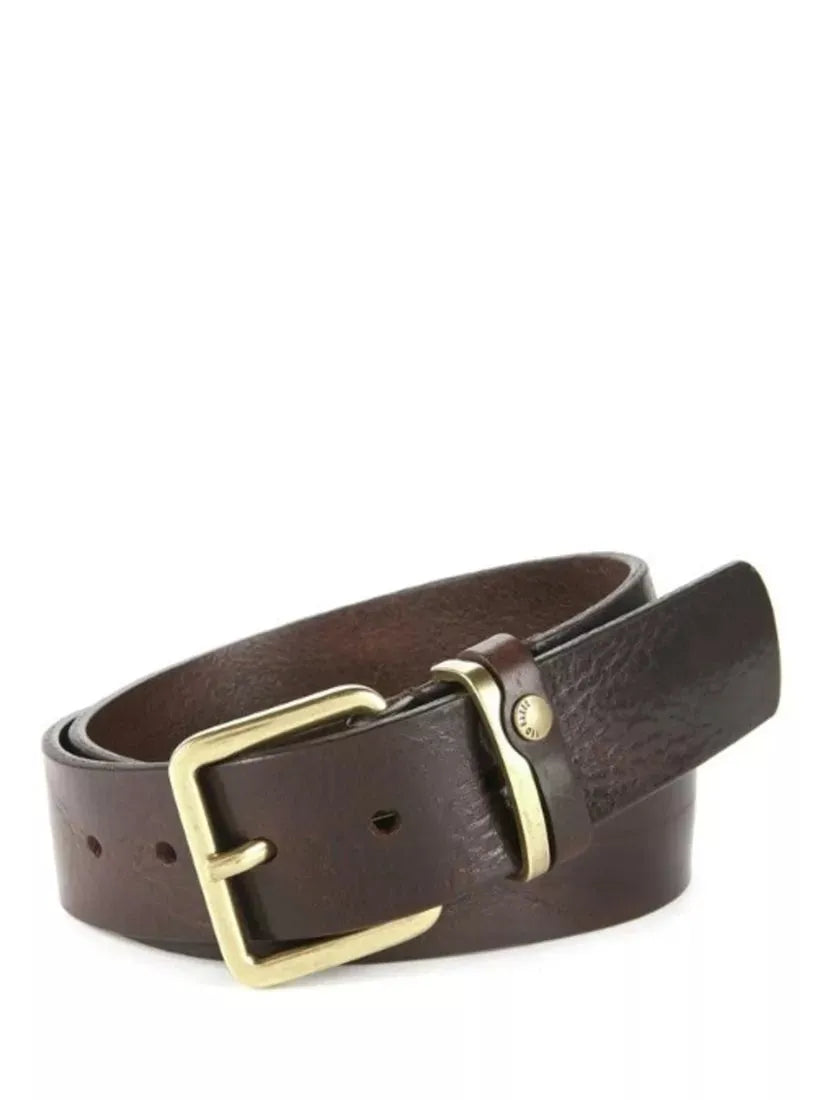 Ted Baker Katchup Leather Belt, Brown - McGrocer