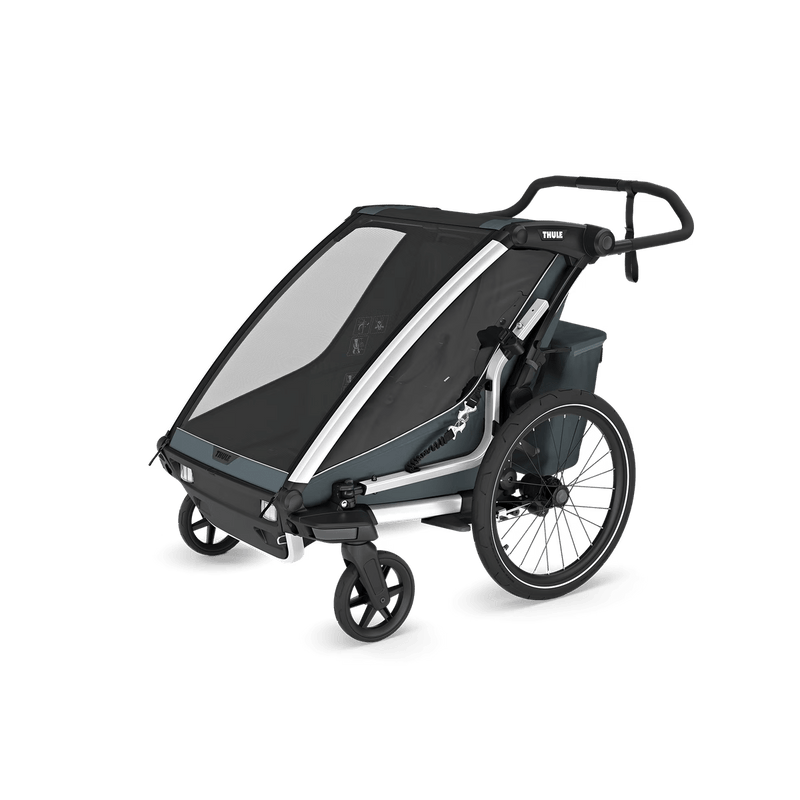 Thule Chariot Cross 2 double bike trailer (British brand)