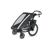 ukbabycentre Thule Chariot Cross 2 Bike Trailer (Single) Dark Slate- Buy online at McGrocer