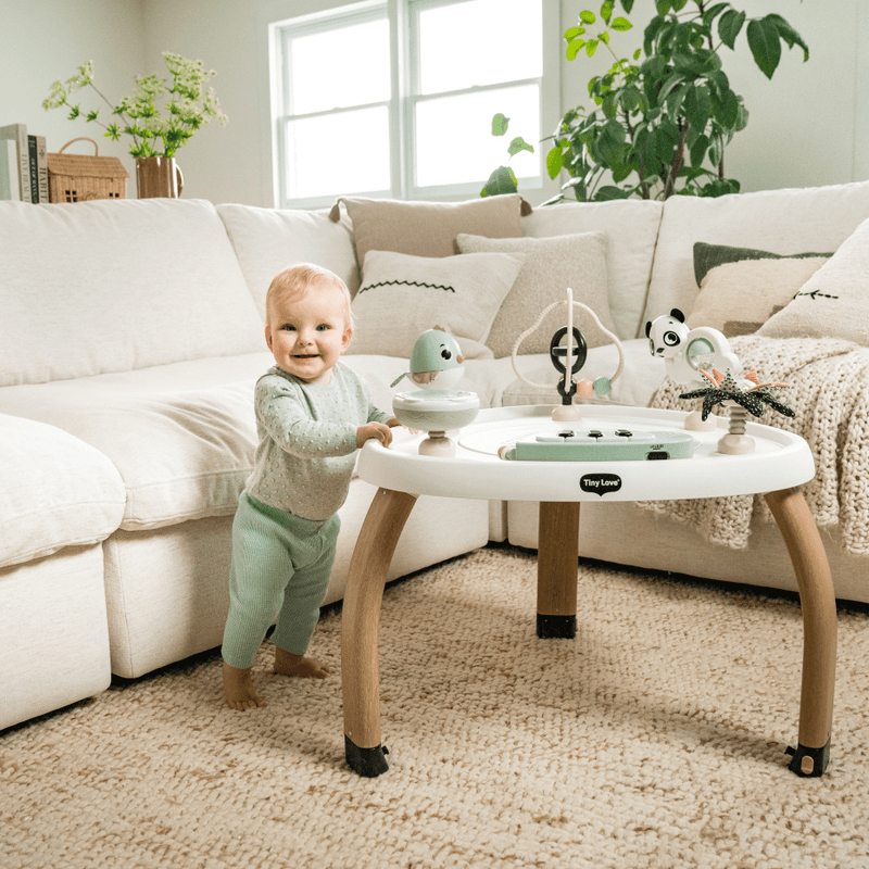 Tiny Love 5-in-1 activity centre black and white - British product