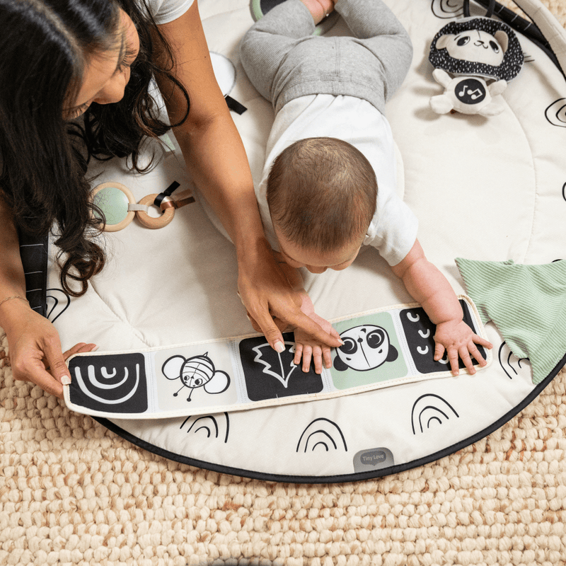 Tiny Love Gymini black and white activity gym (British brand)