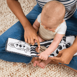 Tiny Love black and white soft book for babies - British product