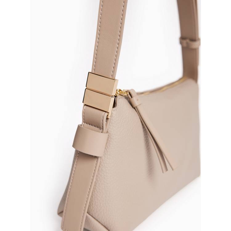 Beige minimal crossbody bag one size, UK version
