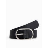 Argos Black Oval Buckle PU Belt L- Buy online at McGrocer