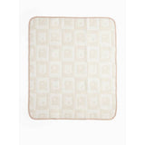 Argos Beige Bear Checkerboard Print Baby Blanket One Size- Buy online at McGrocer