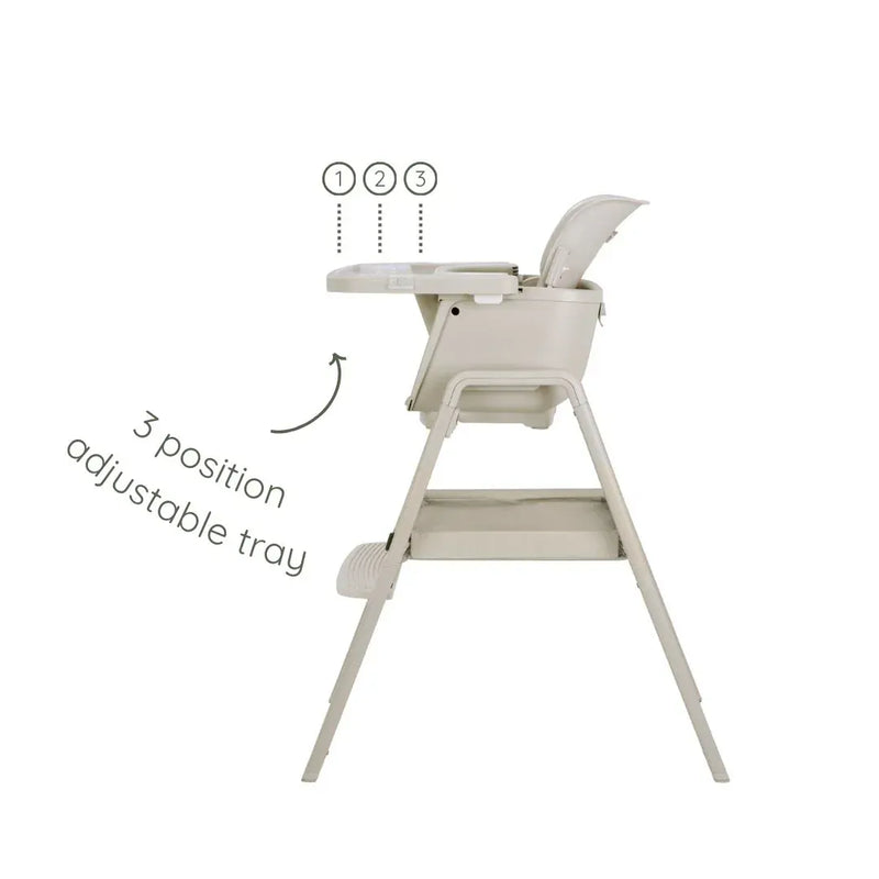 Tutti Bambini Nova Maison 7 in 1 highchair Parsnip - British product