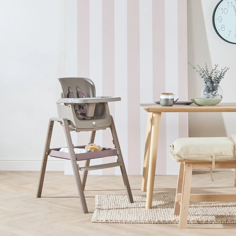 Tutti Bambini Nova Maison highchair in Truffle (British brand)