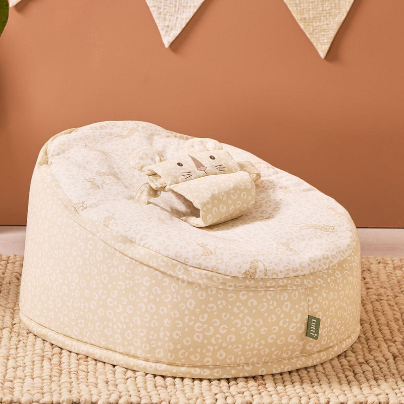Tutti Bambini Love Cats baby beanbag (British brand)