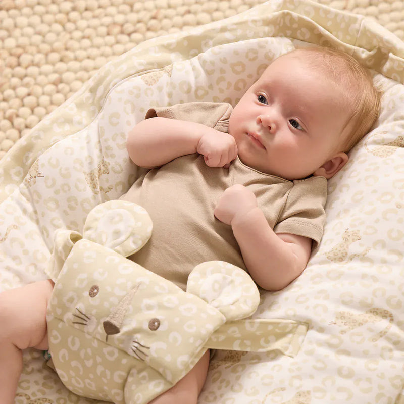 Tutti Bambini Love Cats baby beanbag (British brand)
