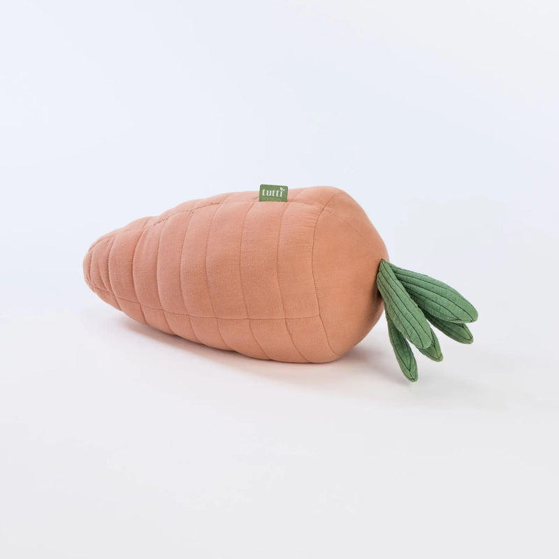 Tutti Bambini soft muslin carrot cushion (British brand)