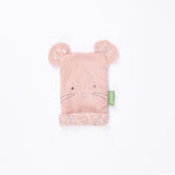 Tutti Bambini Margot Mouse cotton baby wash mitt - British product