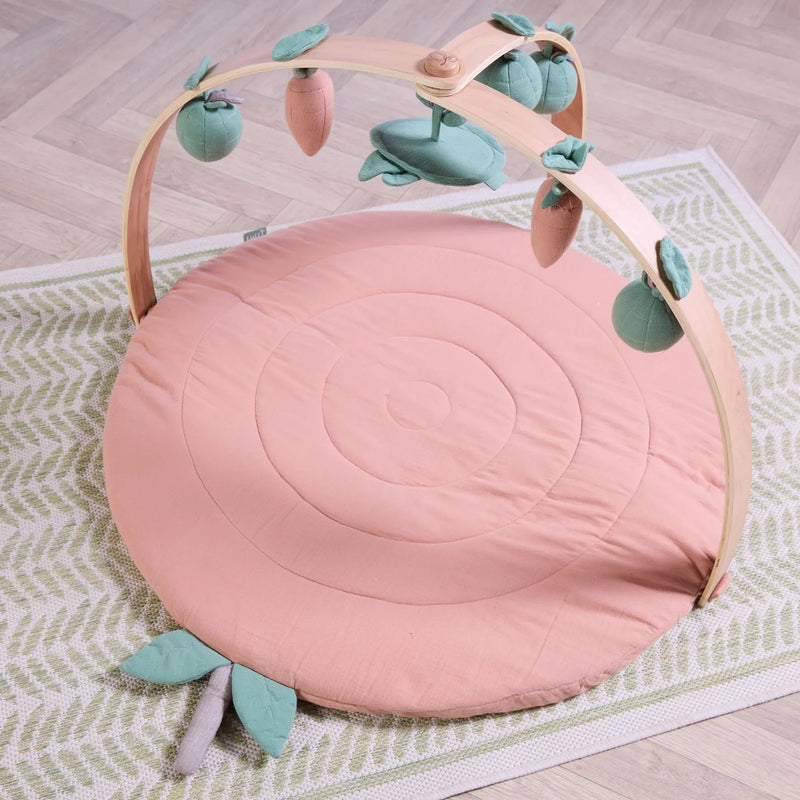 Tutti Bambini luxury wood and muslin playgym, UK version