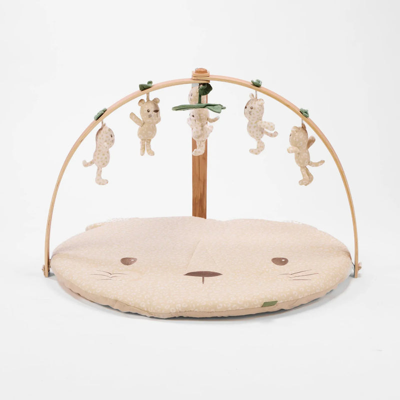 Tutti Bambini luxury wood and muslin playgym Love Cats, UK version