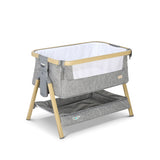 ukbabycentre Tutti Bambini CoZee Mini Me Play Crib Oak & Charcoal- Buy online at McGrocer