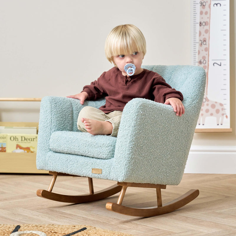 Tutti Bambini Jonah Mini Me kids rocking chair Ocean Stone - British product