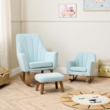 Tutti Bambini Jonah Mini Me kids rocking chair Ocean Stone - British product