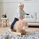 Tutti Bambini rocking toy Douglas the Highland Cow, imported from the UK
