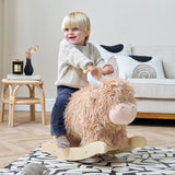Tutti Bambini rocking toy Douglas the Highland Cow, imported from the UK