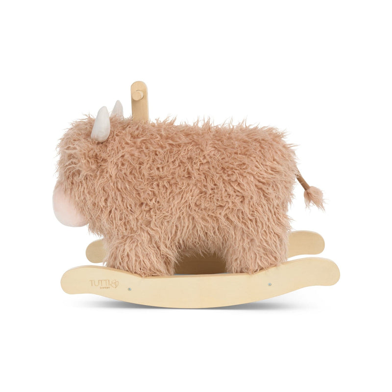 Tutti Bambini rocking toy Douglas the Highland Cow, imported from the UK