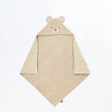 ukbabycentre Tutti Bambini Larry Leopard Hooded Baby Towel- Buy online at McGrocer