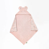 ukbabycentre Tutti Bambini Margot Mouse Baby Hooded Towel 75 x 75 cm- Buy online at McGrocer