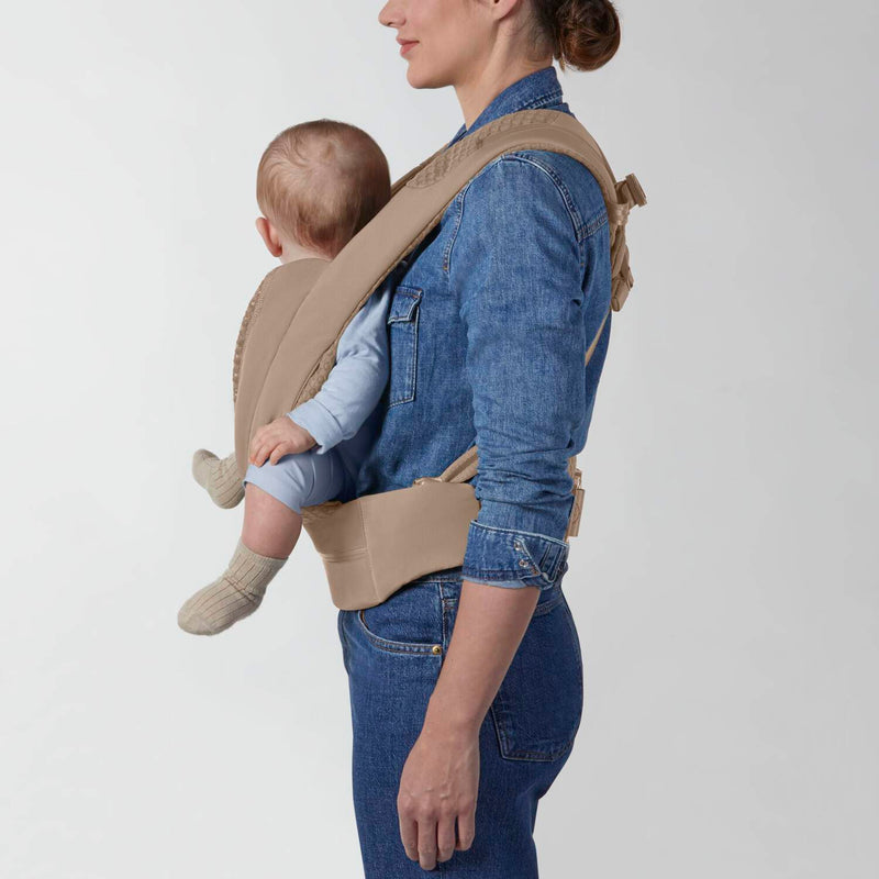 Cybex COYA baby carrier in Cozy Beige colour, UK version