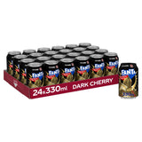 Fanta Dark Cherry soft drink 24 x 330ml - British product