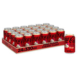 Coca-Cola Zero Sugar Cherry Float 24x330ml, imported from the UK