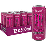 McGrocer Direct Monster Energy Drink Punch Mixed Canned Beverage 500ml x 12- Buy online at McGrocer