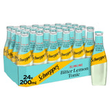 McGrocer Direct Schweppes Slimline Bitter Lemon Soft Drink Mixer 24 x 200ml- Buy online at McGrocer
