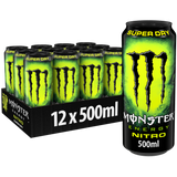 Monster Nitro Superdry energy drink 12 x 500ml cans, imported from the UK