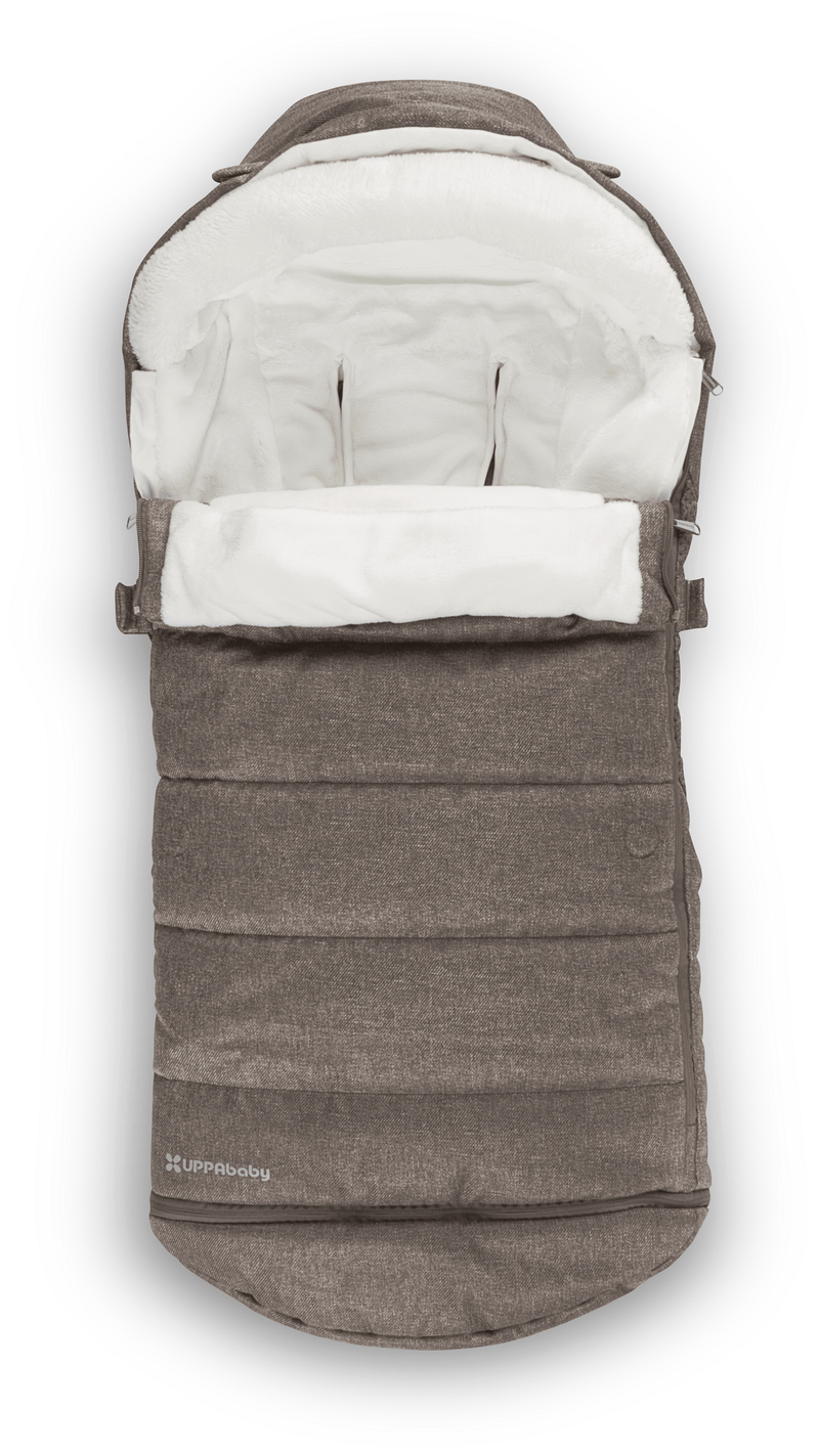 UPPAbaby Cozy Ganoosh footmuff in Owen, imported from the UK