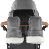 ukbabycentre UPPAbaby Cozy Universal Handmuffs for Pushchairs - Greyson- Buy online at McGrocer