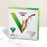Hario V60 filter papers 40 pack, imported from the UK