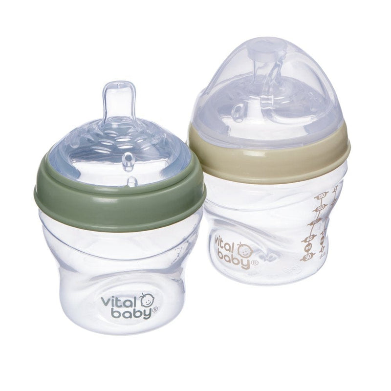 Vital Baby EarthSmart baby bottles 150ml 2 pack, UK version