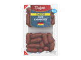 Mini cheese kabanossi sausages 2 x 125g, imported from the UK