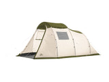 Family tent 4-person with porch and blackout windows, imported from the UK
