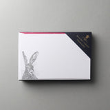 Mount Street Printers hare notecards set of 10 (British brand)