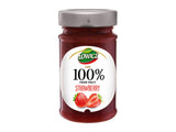Assorted fruit jam with blackcurrant and strawberry flavours, 100% fruit (British brand)