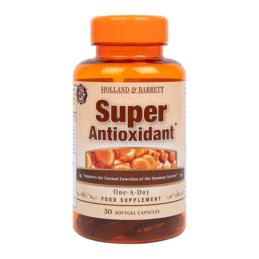 Holland & Barrett Super Antioxidant Formula 50 Capsules Vitamin E Holland&Barrett Title  