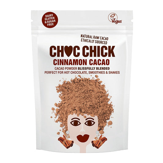 Choc Chick Blissful Blends Cacao Cinnamon 250g Chocolate Holland&Barrett   