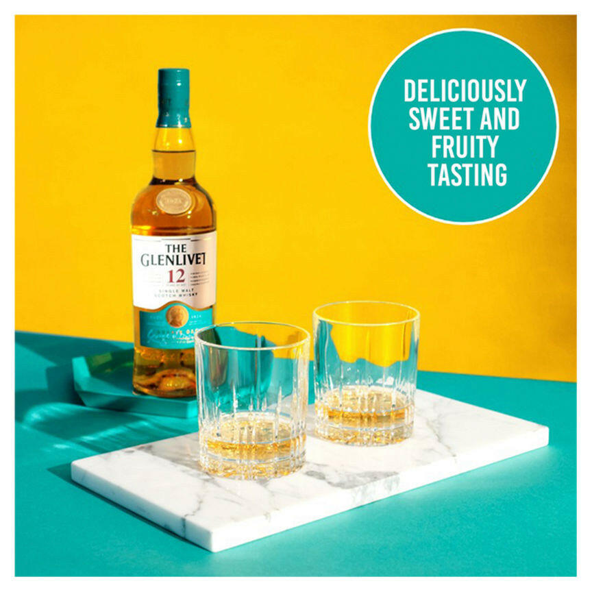 The Glenlivet 12 Year Old Single Malt Scotch Whisky Liqueurs & Spirits ASDA