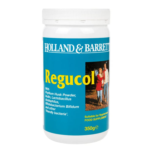 Holland & Barrett Regucol Powder 350g Digestive Health Tablets & Supplements Holland&Barrett   