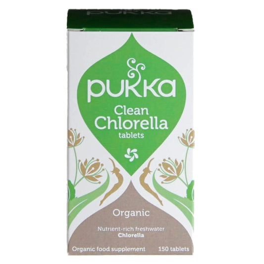 Pukka Organic Clean Chlorella 150 Tablets Supplements Holland&Barrett   