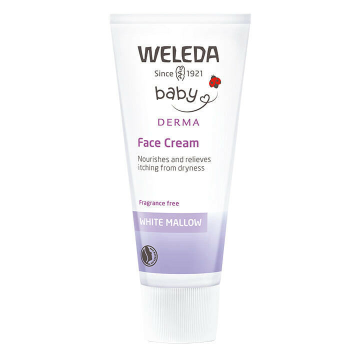 Weleda White Mallow Face Cream 50ml Natural Baby Skincare & Toiletries Boots