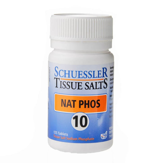 Schuessler Tissue Salts Nat Phos 10 125 Tablets Tissue Salts Tablets Holland&Barrett   