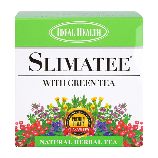 Ideal Health Slimatee with Green Tea 10 Tea Bags Slimming Tea Holland&Barrett   