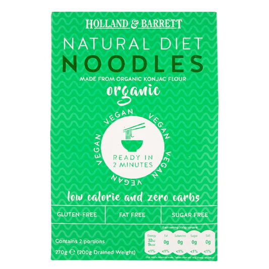 Holland & Barrett Organic Konjac Noodles 270g New In: Food & Drink Holland&Barrett   