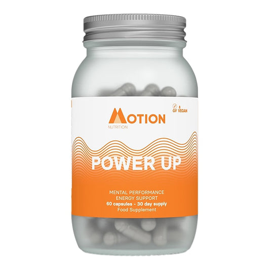 Motion Nutrition Day Time Power Up 60 Capsules 30 Day Supply Brain & Memory Support Supplements Holland&Barrett   
