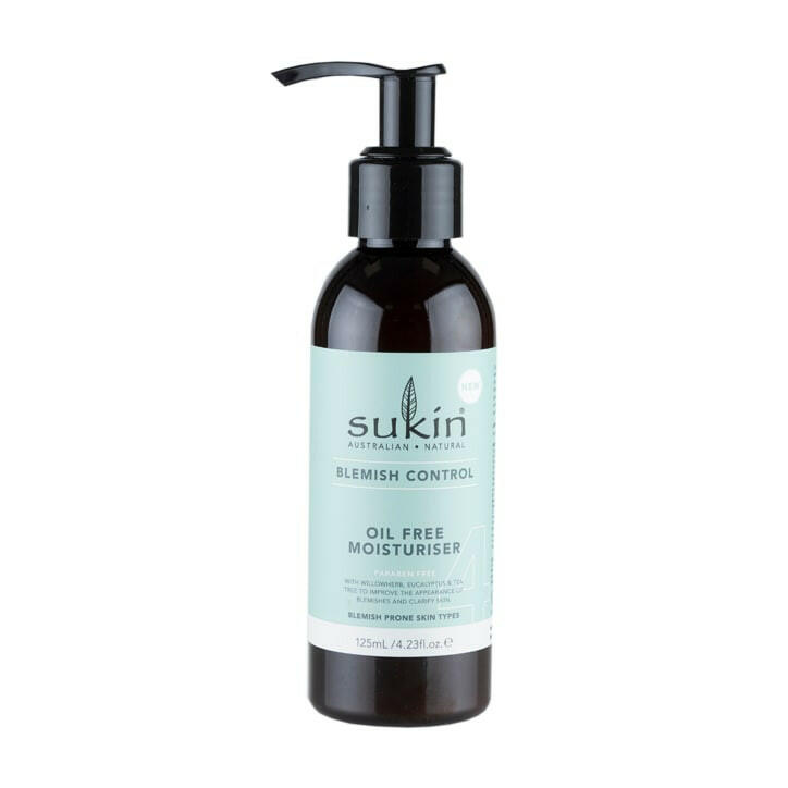 Sukin Blemish Control Oil Free Moisturiser 125ml Face Moisturiser Boots